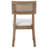 Fiammetta Solid Wood Upholstered Cushion Dining Chair-1453218822