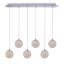 Luminaire suspendu sphère 6 lumières Tietjen-246063290