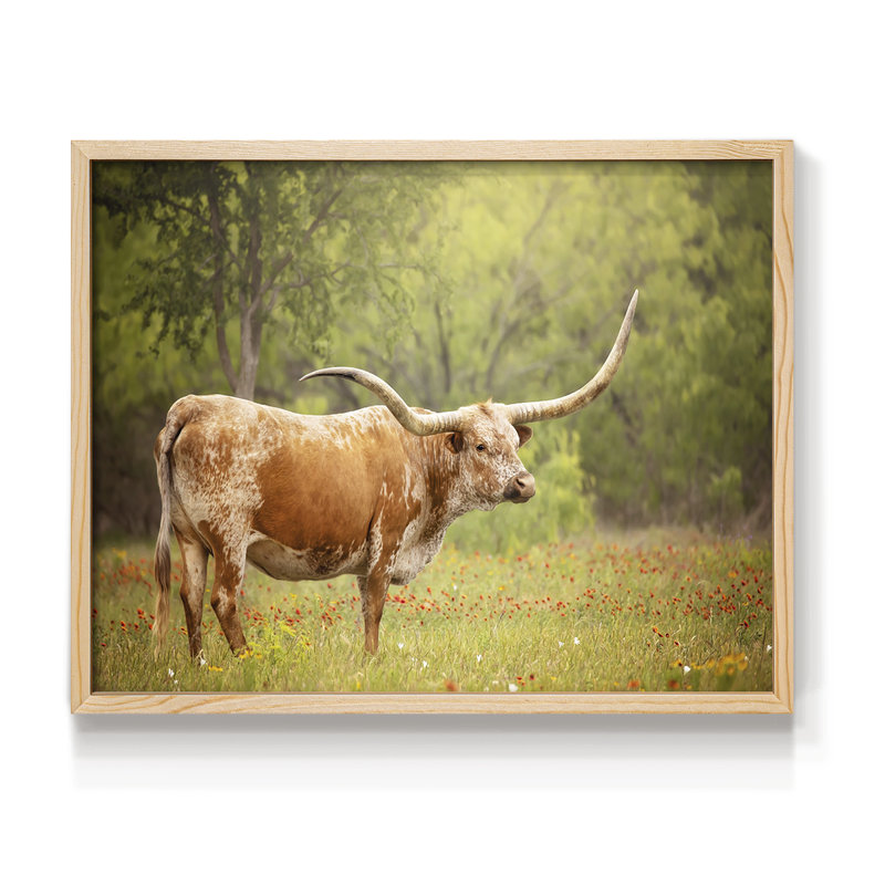 Sunlit Midwest I -Framed Print - Restickable, H 8 po x l 10 po, Naturel