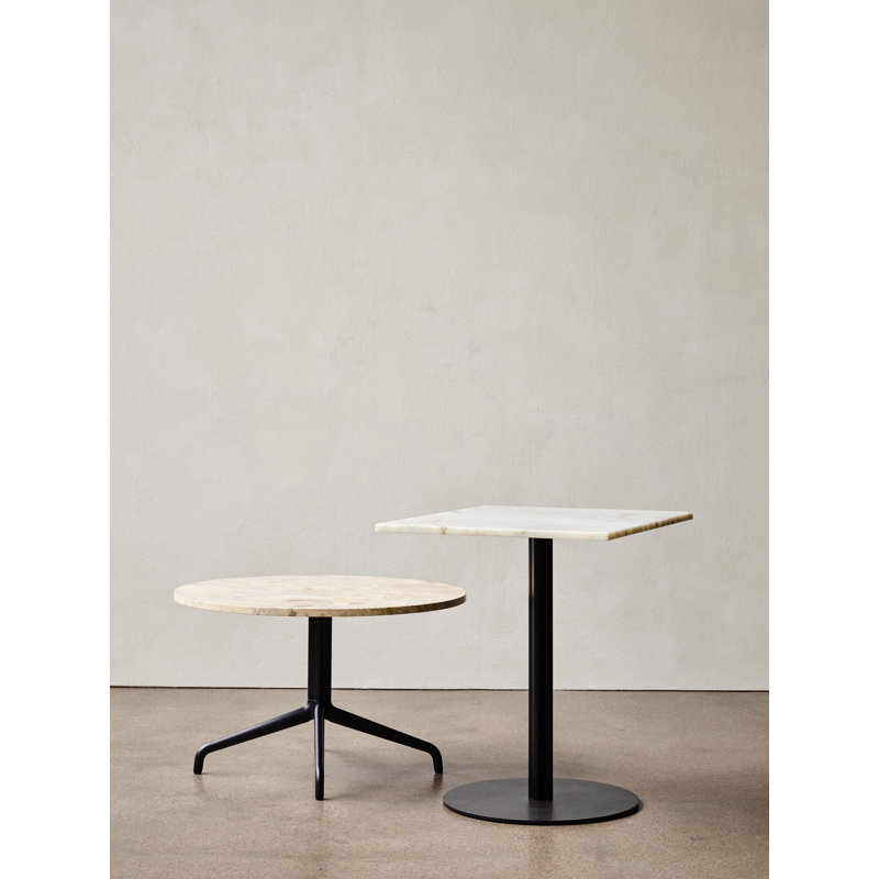 Harbour Dining Table, Standard Height, Off White Marble