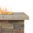 SEDONA 38" Square Concrete Propane or Natural Gas Fire Pit Table by Real Flame-43625977