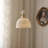 Romantic Rose - Carved Ceramic Pendant Light
