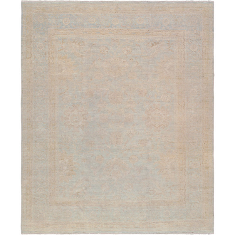 One-of-a-Kind Rectangle 11'10" X 14'10" Hand Knotted Area Rug