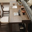 Nut-brown Rectangular Solid Wood writing desk-117867026