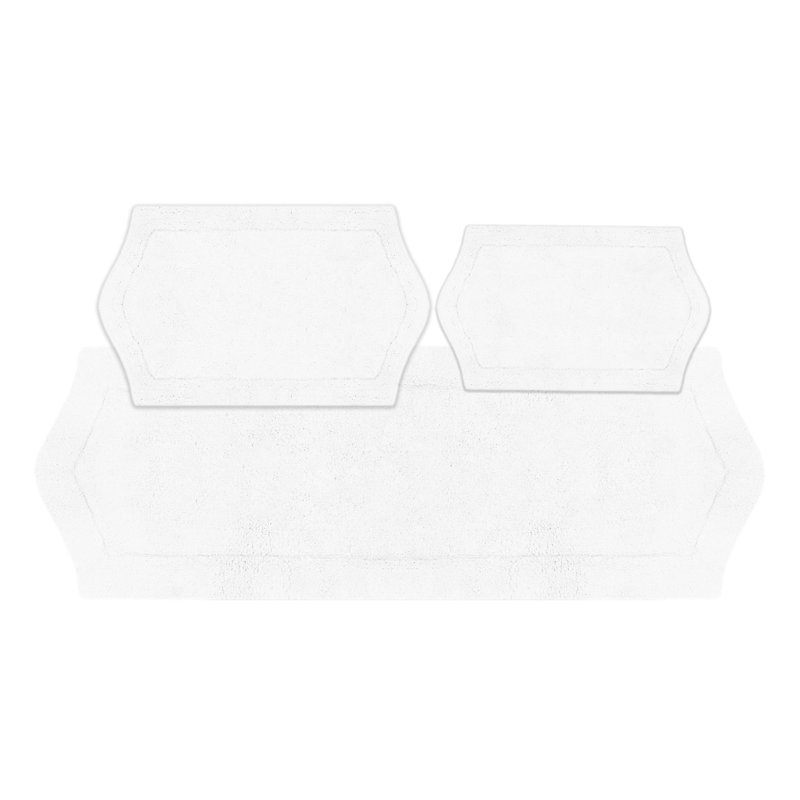 Morissette Bath Rug, White
