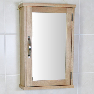 Devin Solid Wood Mirror Cabinet