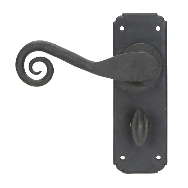 Monkeytail Double Dummy Door Handle, Beeswax