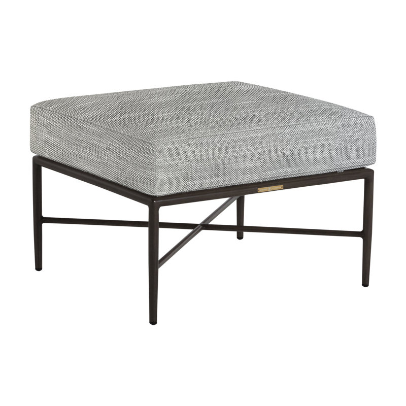 Repose-pieds Carmel, Argent Rollo, Pas de soudure