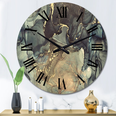 Horloge murale surdimensionnée