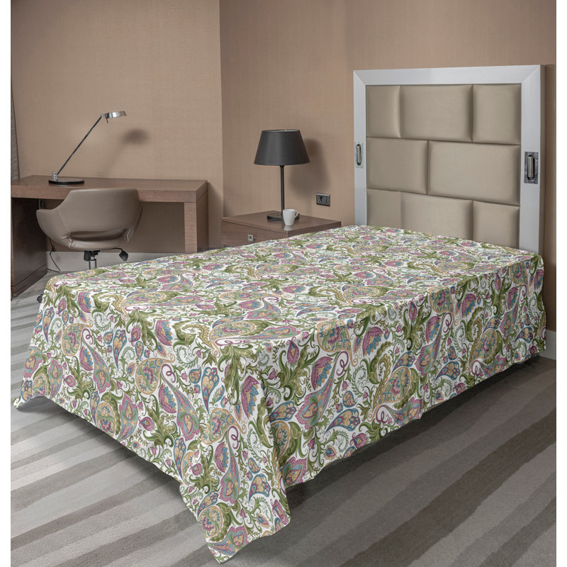 Drap à motif cachemire Ambesonne, Simple