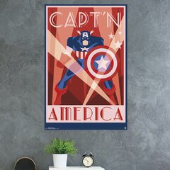 Captain America Wall Art Canvas Portrait for sale – Prxject