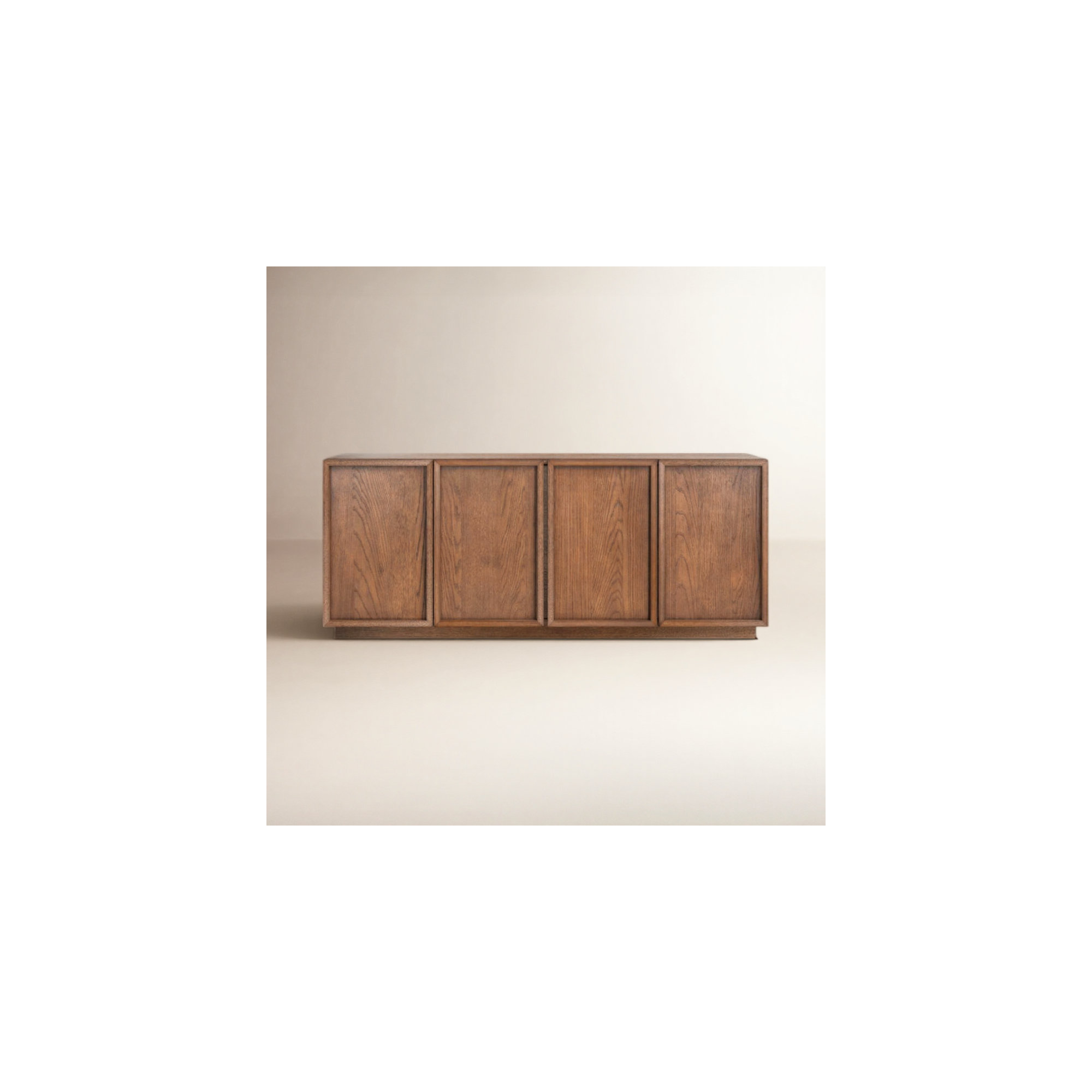 Hudson 58" TV Stand, Medium Oak