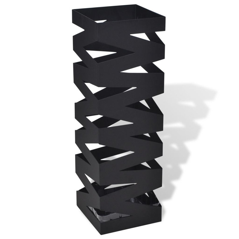Steel Freestanding Umbrella Stand, Black