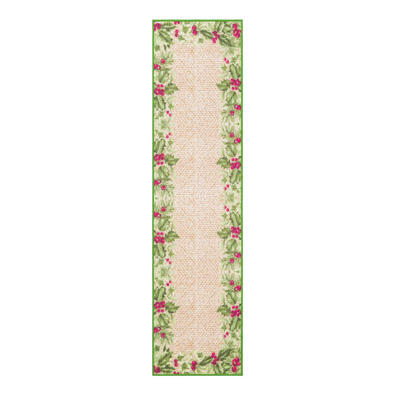 Tapis d'extérieur Jill Zarin, Tapis de couloir 2 pi x 8 pi