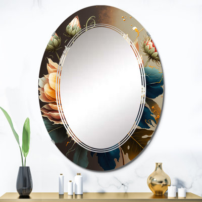 Miroir mural Qualin Vibrant Sunflower I - Floral