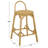 Yulia Rattan Bar Stool