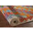 Geometric Kilim Reversible Wool Runner Rug 2x7