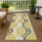 Machine Washable Indoor/Outdoor Chantille ACN2326 Mid-Century Modern Rug-1370155658