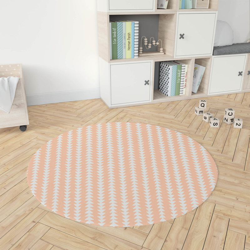 Tapis d'activité Tribal, Pêche / orange
