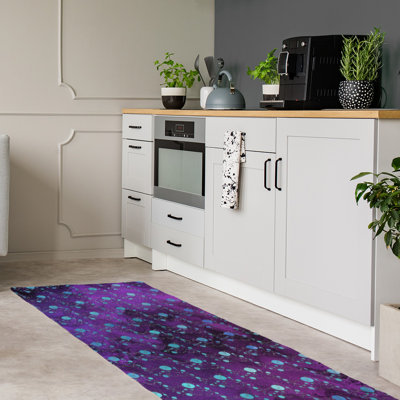 Chenille Polka Dots Indoor Rug