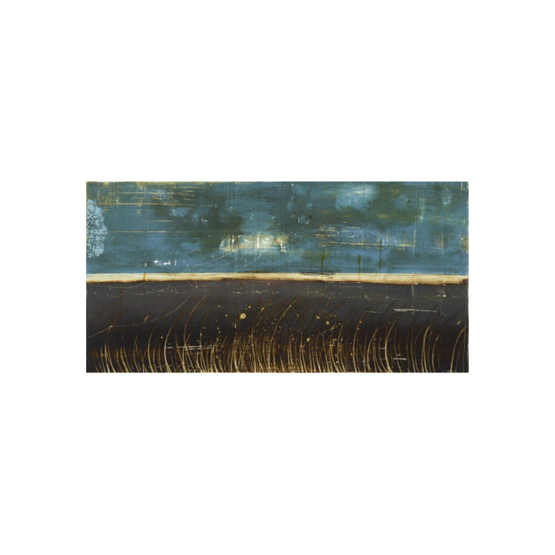 Blue Dune II Painting by Patrick Wright, 36" H x 72" W, Plexi