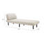 Chaise longue beige