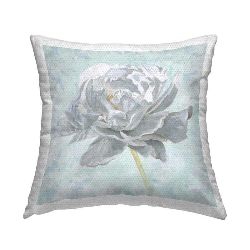 Coussin décoratif d'extérieur Sublime Peony Bloom par Wellington Studio