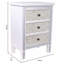 Hoschton 48cm W Manufactured Wood Bedside Table