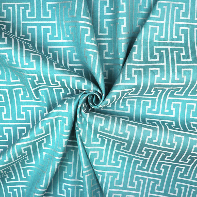 Ensemble d'édredon en microfibre 3 pièces Mathias, Édredon grand + 2 taies décoratives grand + 2 co, Turquoise