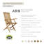 Chaise de plage moderne Dockside