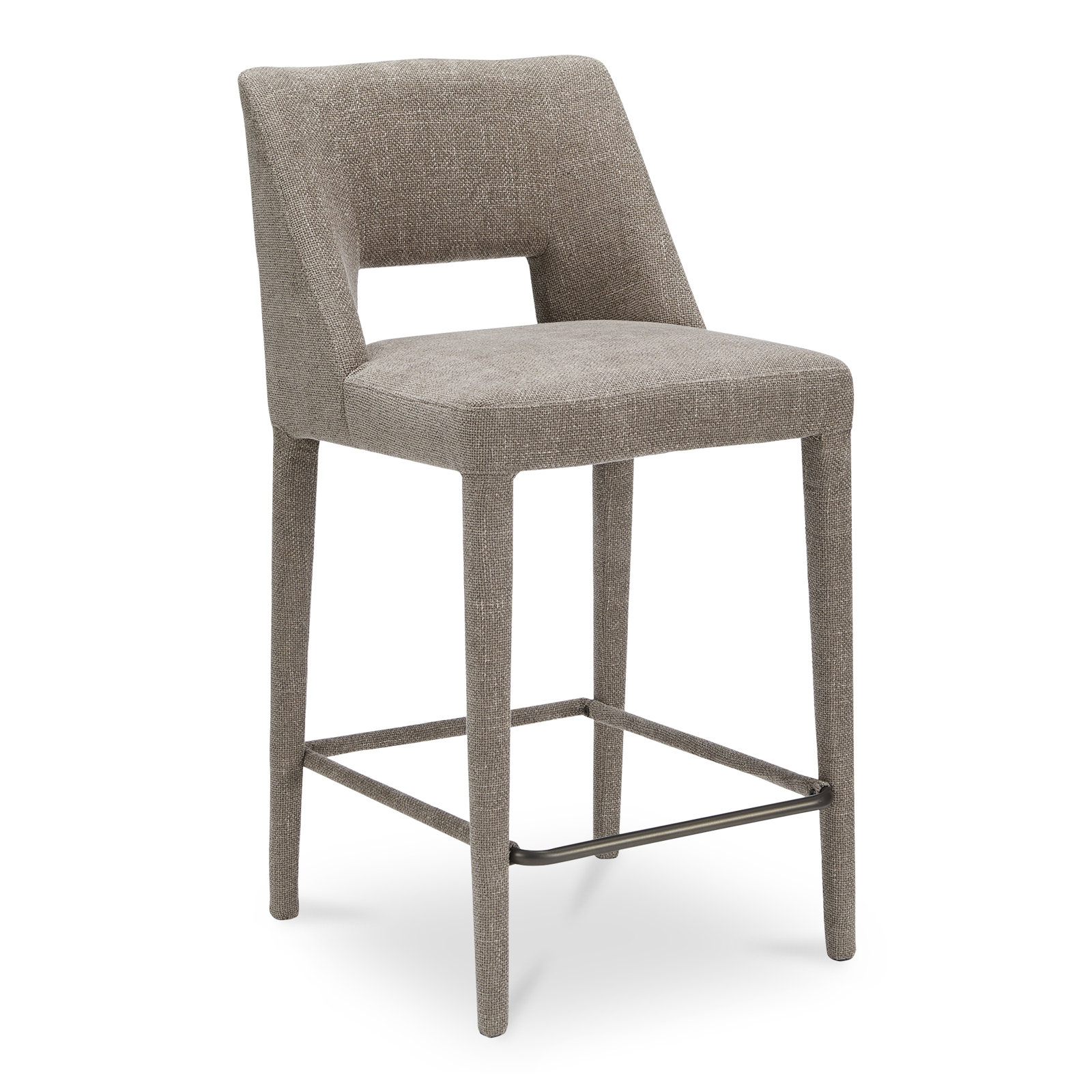 Macon 26" Bar Stool, Light Brown