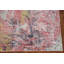 Tapis abstrait moderne fait à la main 5 x 8 po