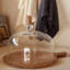 Oak Wood Round Cutting/Serving Board Withhandle