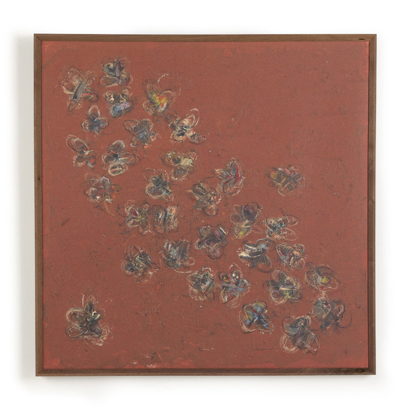 Rouge Painting by Jamie Beckwith, 32" H x 32" W