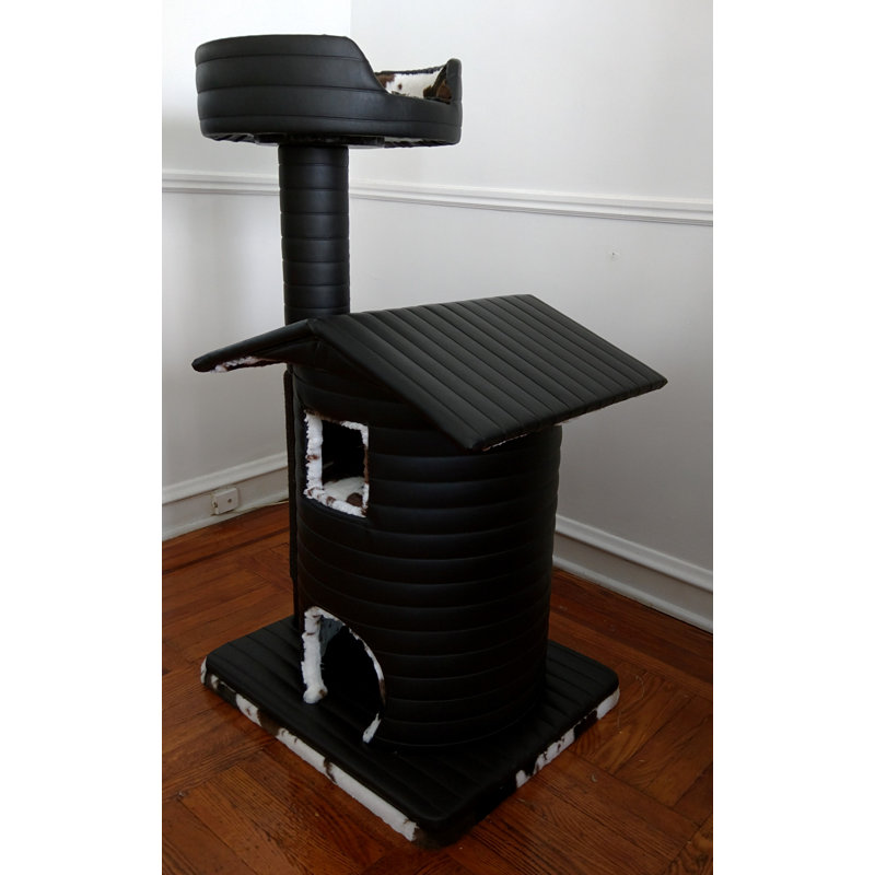 Habitation pour chat 41 "Queens's Kastle, Noir