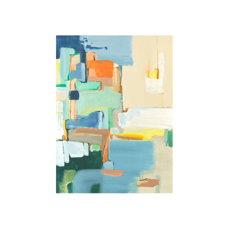 Block Block par Sara Brown, H 73 po x l 54 po, Extérieur