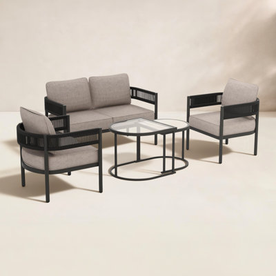 Alessandra 4-Person Patio Seating Group