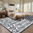 Area Rugs for Living Room Washable Area Rug Boho Floral  Non-Slip Faux Wool Carpet Ideal for Bedroom Living Room Kitchen Office Entryway Bathroom-1935368874-1935368869