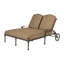 Florence Double Chaise Lounge Frame with Cushions-69932196-70778007