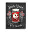 «Pick Your Poison Skull», impression encadrée sur bois-205806086-205806087