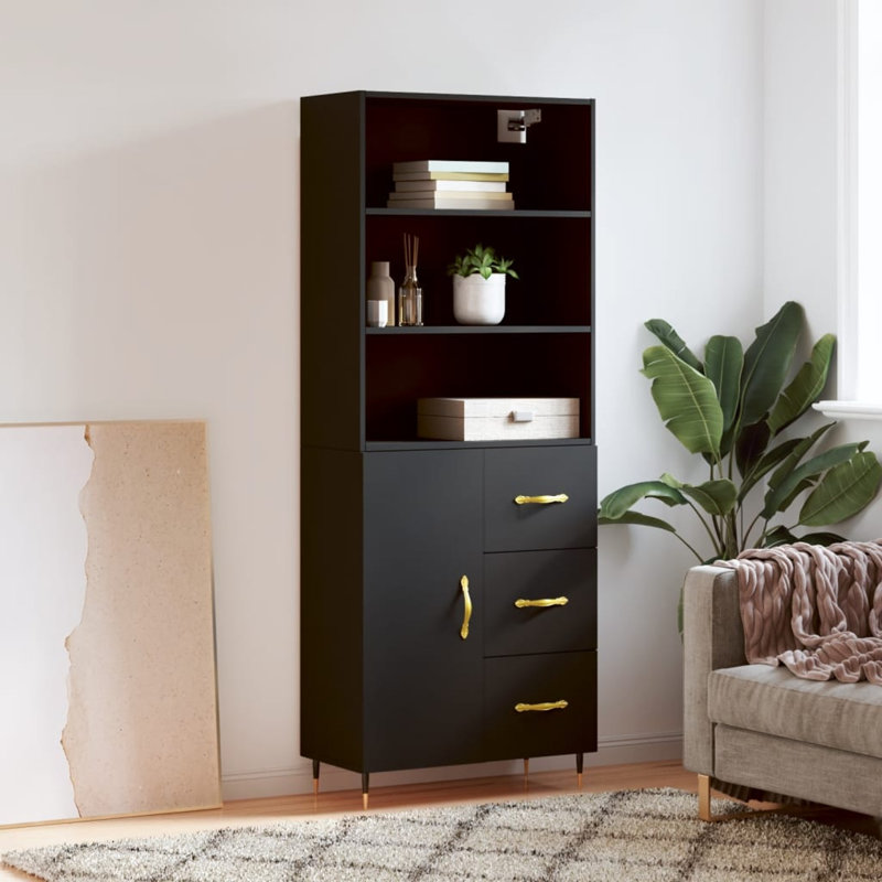Storage Cabinet, Black