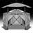 Starry Sky Top, Camping Outdoor Gazebo with Mesh Windows&Sidewalls-104885078