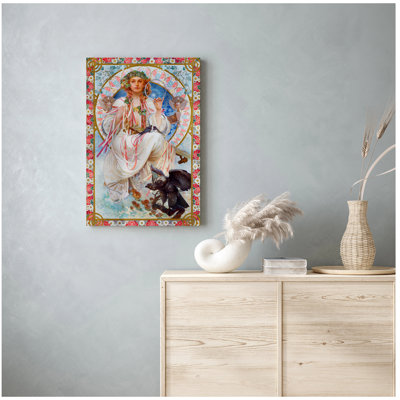 «Slav Epic: Apothéose of the Slavs» par Alphonse Mucha, art mural pour décorations pour bureau à domicile, estampe numérique sur toile