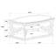 Ensemble de tables basses 3 pièces Elegant