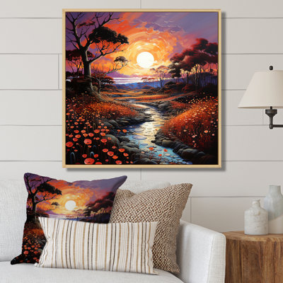 " Neo Expressionism Harmony Of River "