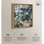 «Her Mind Flourish», art mural abstrait bleu moderne par Hokku Designs-1238958259-1238958258