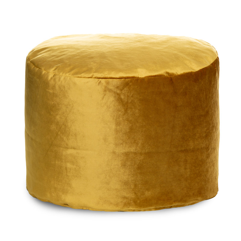 Pouf Otava, Polyester moutarde