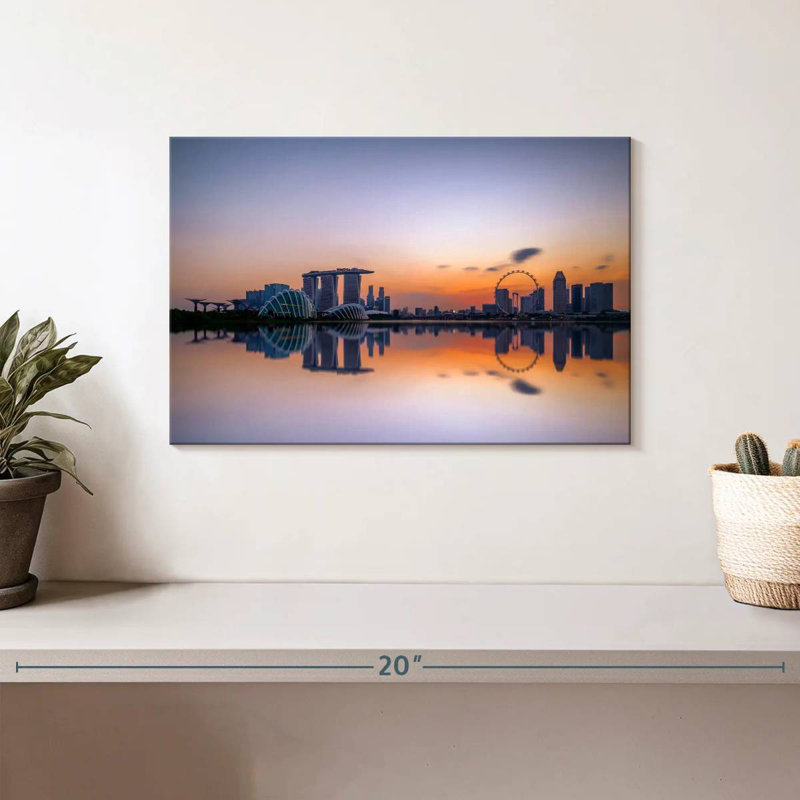 Sireci Singapore Sunset Skyline