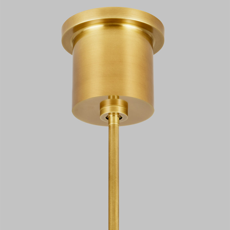 Nyra 28 Chandelier, Plated Brass