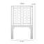 Infinity Wicker/Rattan Open-Frame Headboard-21092869-21137866